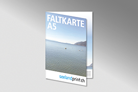 Faltkarte A5 Hochformat